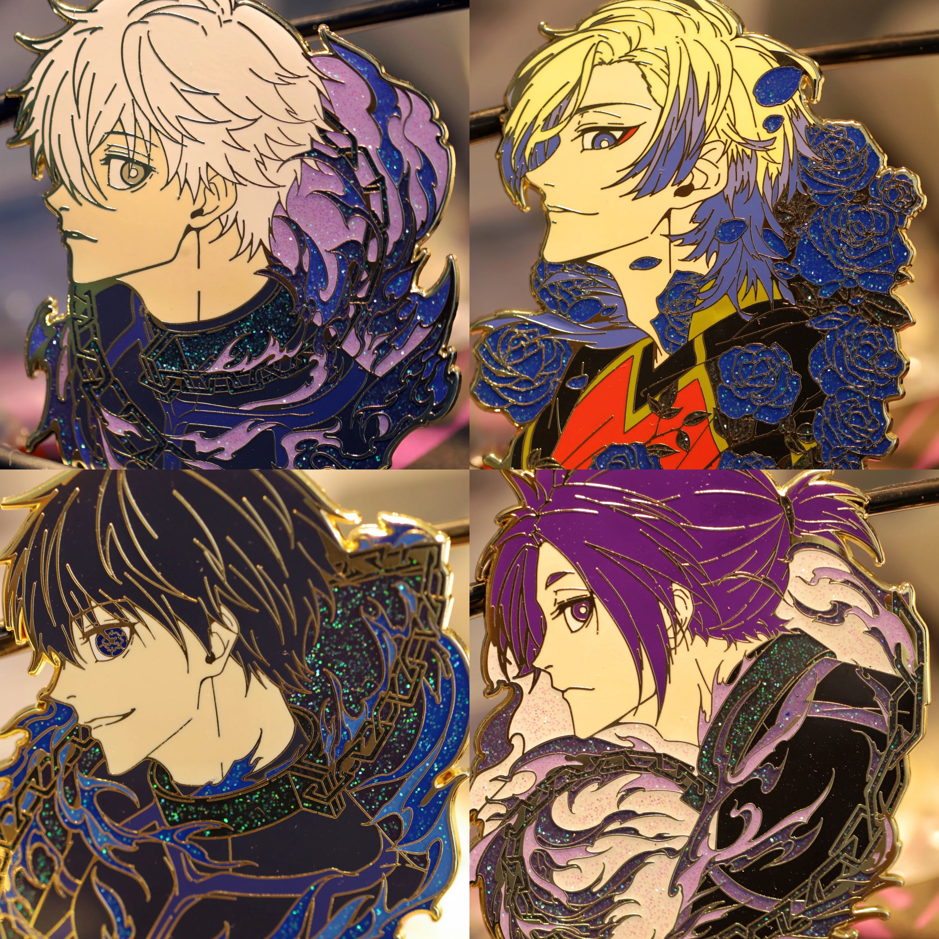 

Аниме Синий Замок Тема Reo Mikage Isagi Yoichi имитация эмали металлическая фотомагнитная деталь Косплей сувенир реквизит