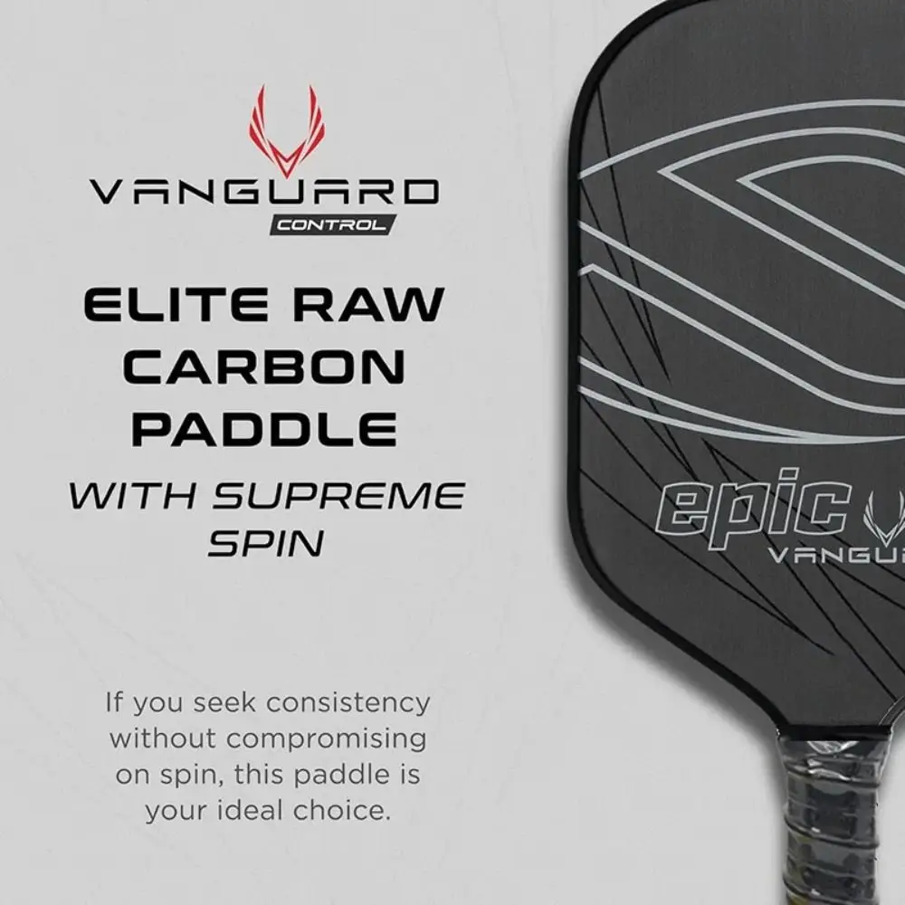 Carbon Friction Surface T700 Carbon Fiber Pickleball Paddle Enhanced Power 12K Raw Fiber pickleball paddle