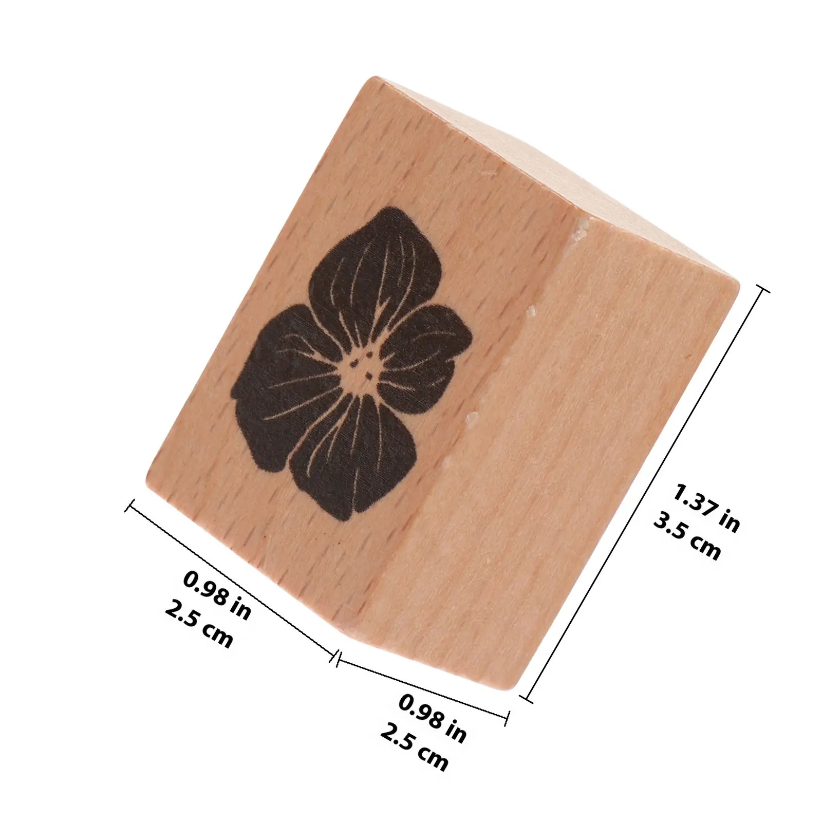 5개 공예용 스탬프 DIY 다이어리 공예 카드 장 나무 핸드메이드 만들기