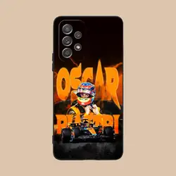 Luxury Colourful Mobile Phone Case Featuring Oscar Piastri Design - Galaxy A51 5G (Black1)