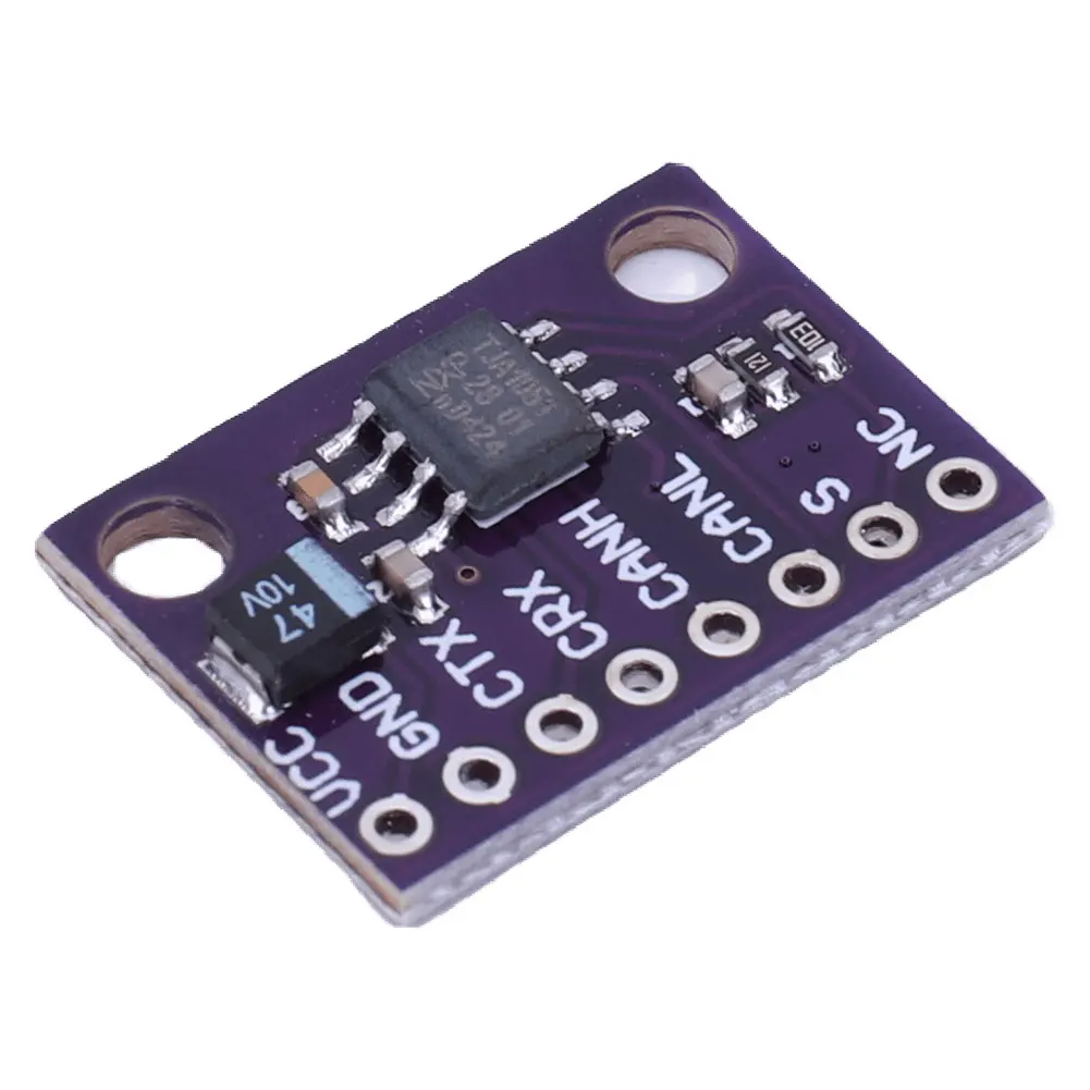 TJA1051 CAN Transceiver Module 1Mbit/s CAN Transceiver Breakout Board 3V- 5V Low Power High Speed CAN Transceiver