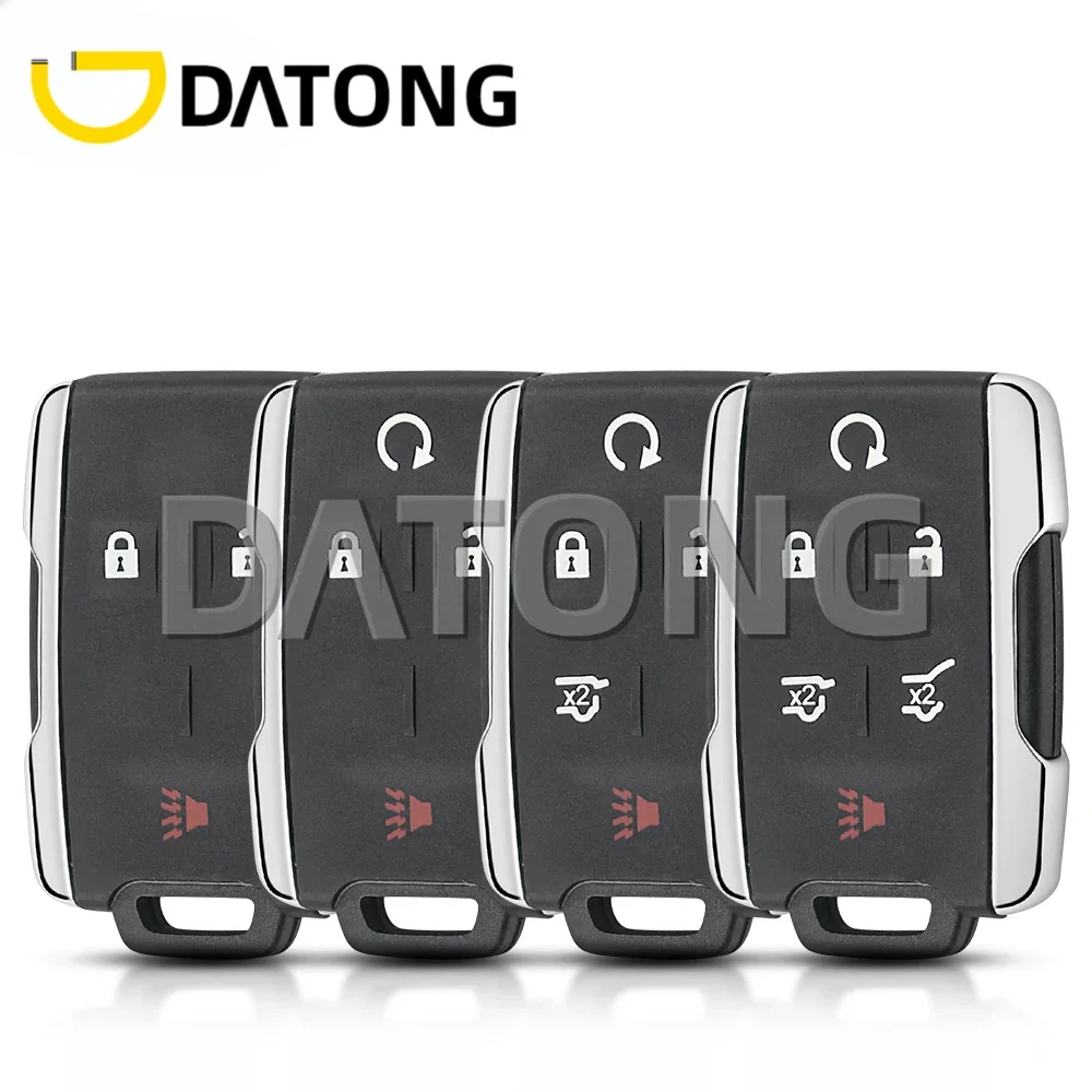 

Datong Car Key Case For GMC Yukon XL fit Chevrolet Tahoe Suburban Sierra Silverado Remote Smart Key Fob Keyless Entry Shell