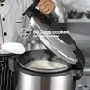 60-Cup (Cooked) Commercial Rice Cooker and Warmer,Nonstick Aluminum Inner Pot is removable 5