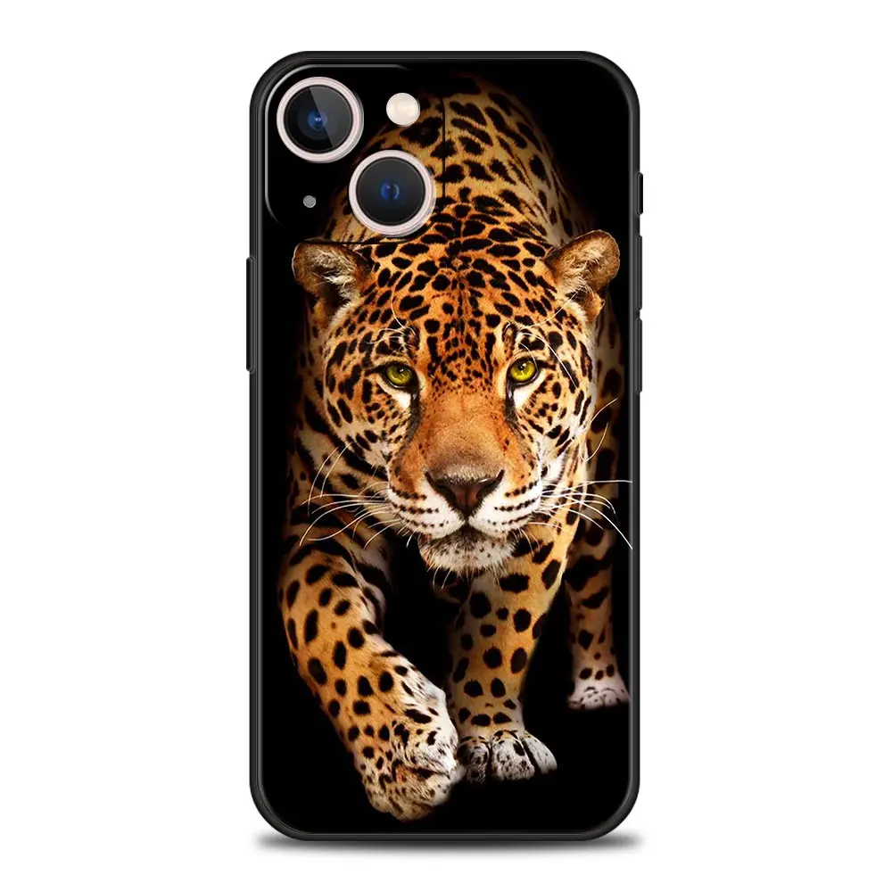 Lion & Tiger Luxury Silicone Phone Case - Shockproof Design