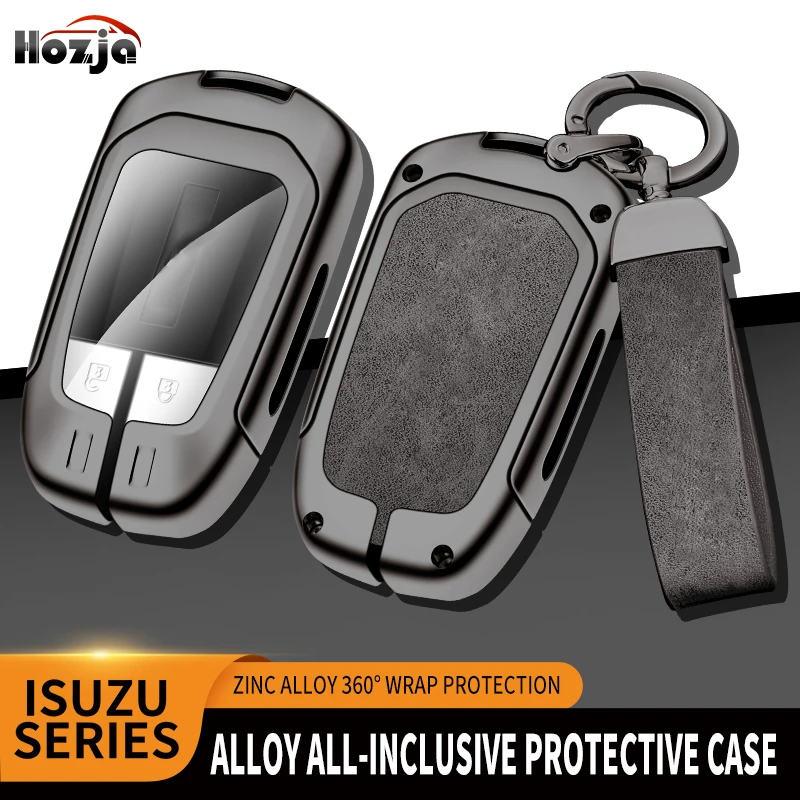 

New Car Styling Key Protective Skin Set Cover Case For Isuzu D-max Mu-x DMax Mux Truck Remote Accessories Holder Shell Keychain