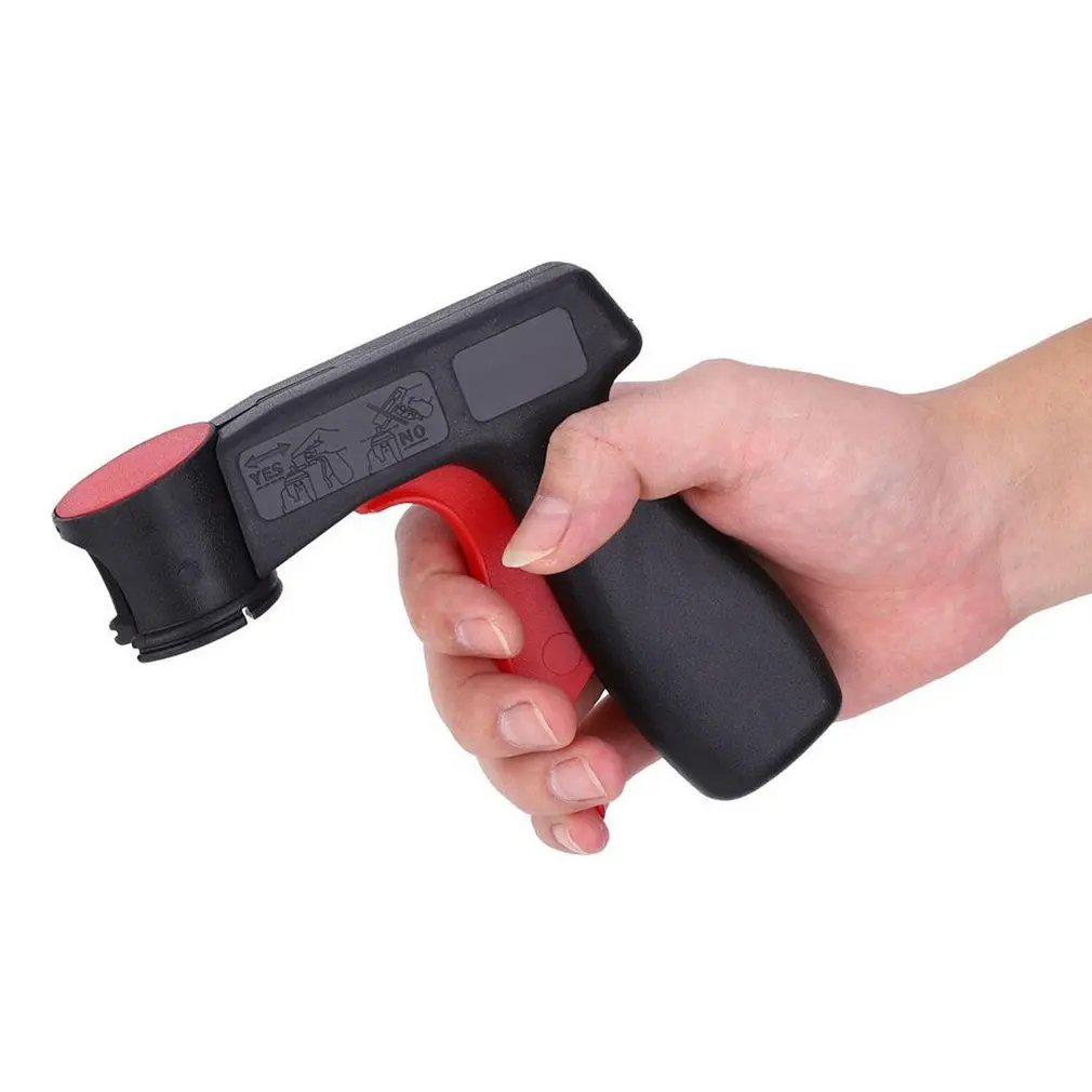 

Spray Gun Adaptor Auto Polishing Paint Care Aerosol Spray Gun Handle with Full Grip Lock Car Maintenance Tool Care Accessories