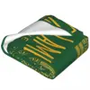 Green Bay Packers Lambeau Field Stadium Blankets Fleece Breathable Sofa Throw Blankets For Couch Office Throws Bedspread Quilt 4