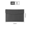 A6 Dark Grey