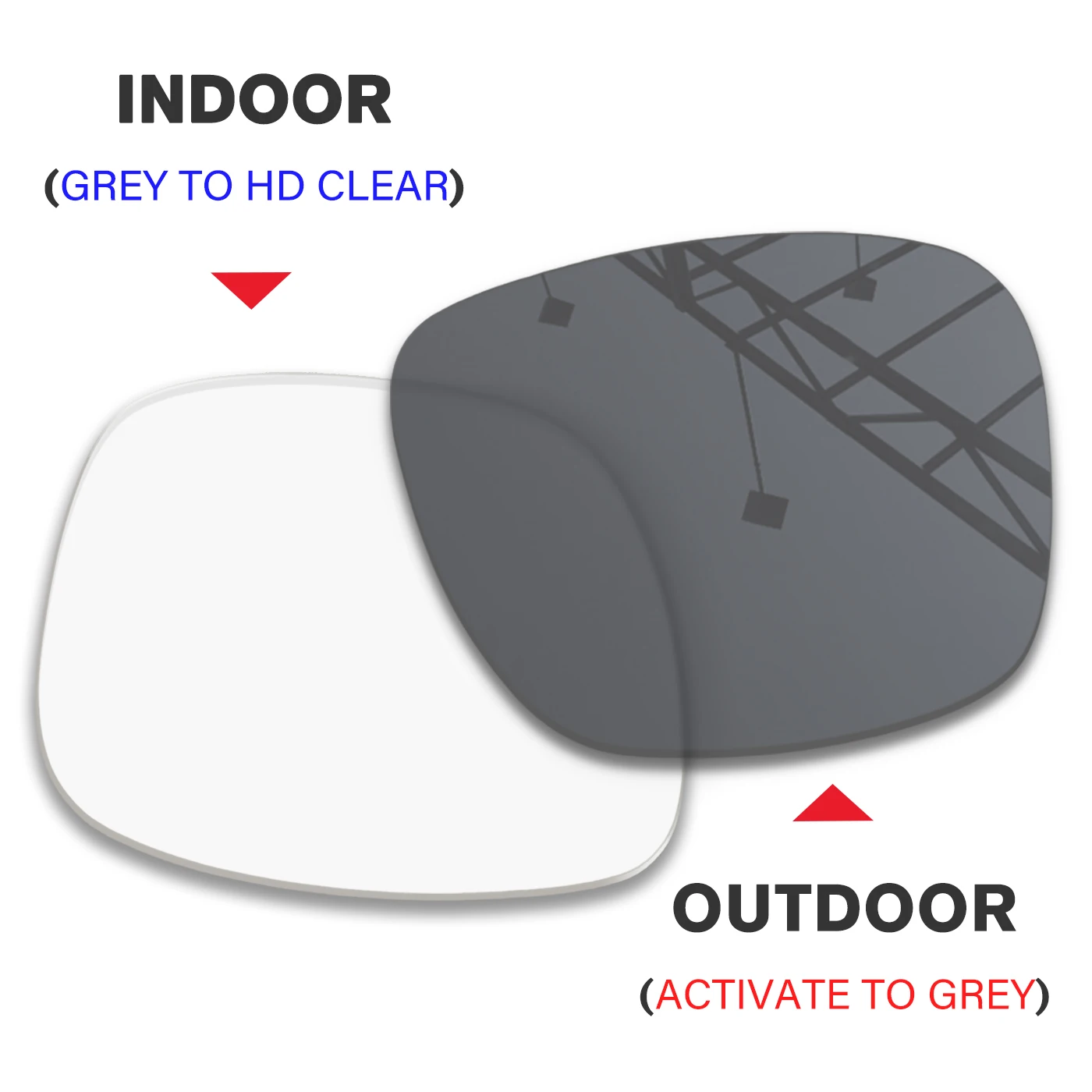 Premium Anti-Scratch Replacement Lenses for Wayfarer Sunglasses - 53mm