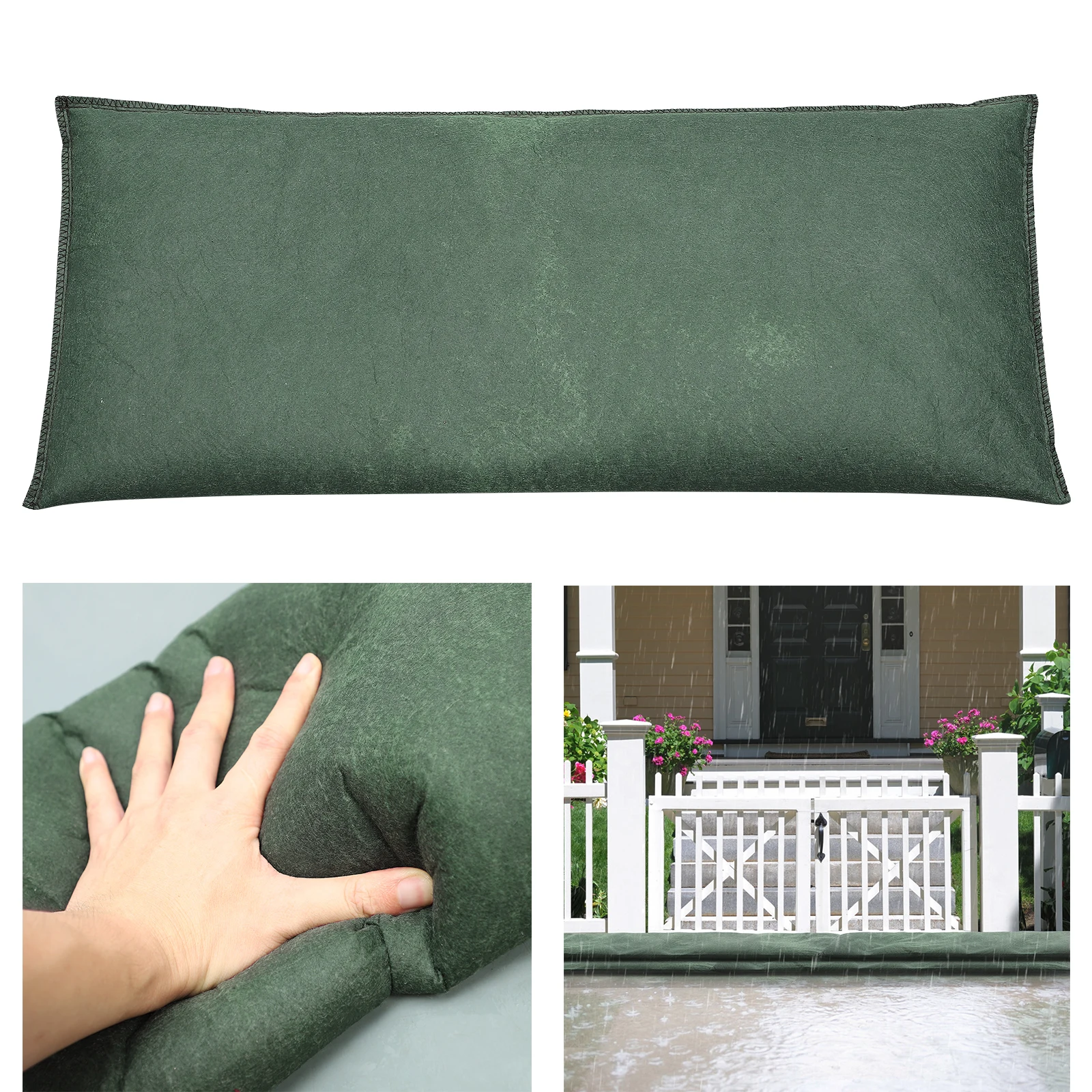 Barrière Anti-inondation Sac De Sable Réutilisable - Protection Pour Porte, Garage, Extérieur