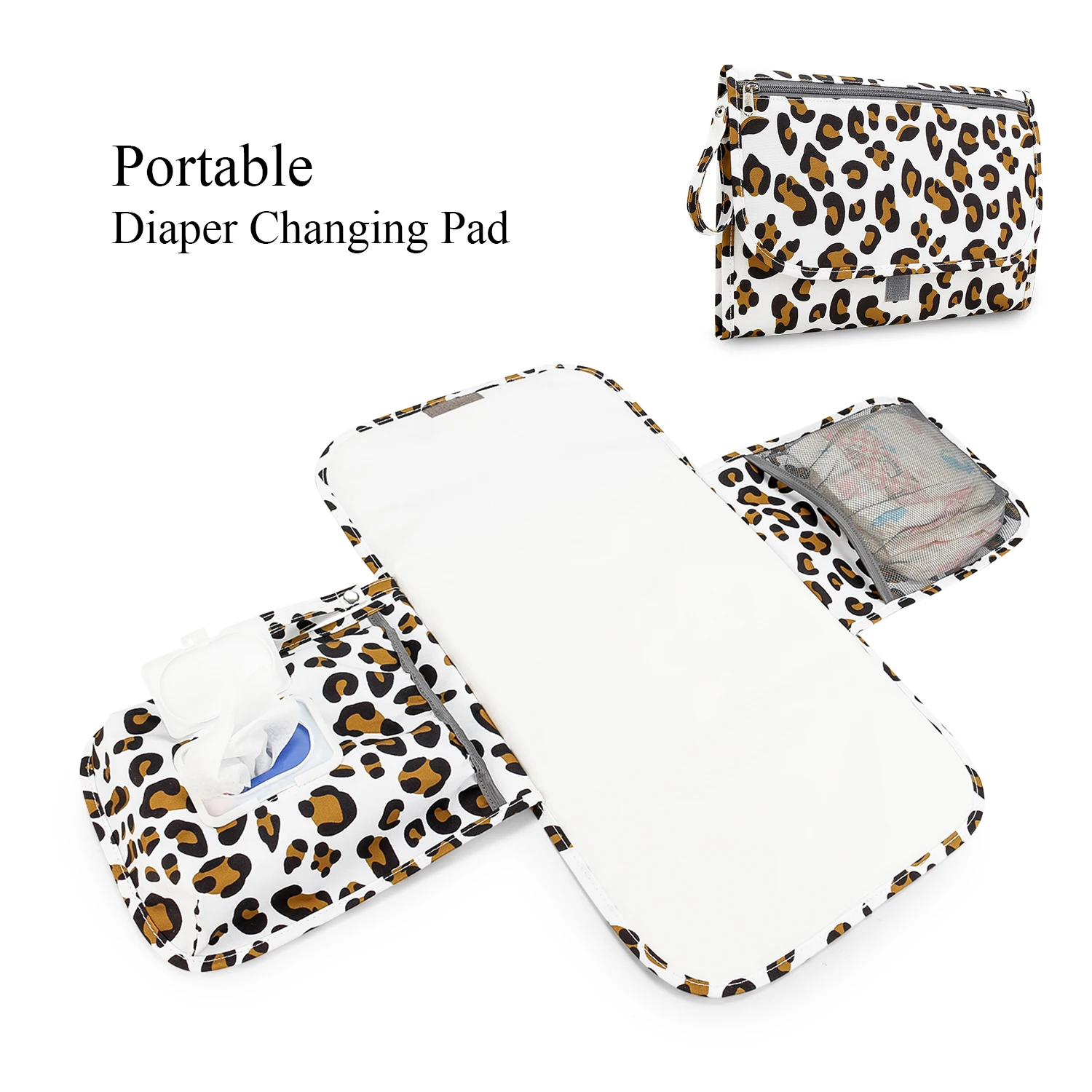 Changing Pad Detachable Travel Changing Pad Fully Padded Lightweight & Waterproof Diaper Baby Shower Gifts diaper changing pad diaper changing mat