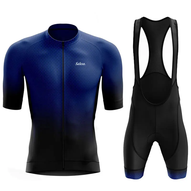 Salexo Cycling Jersey Set Summer Cycling Clothing MTB Bike Clothes Uniform Maillot Ropa Ciclismo Man Bicycle Suit cycling jersey cycling shirt cycling suit cycling jersey set