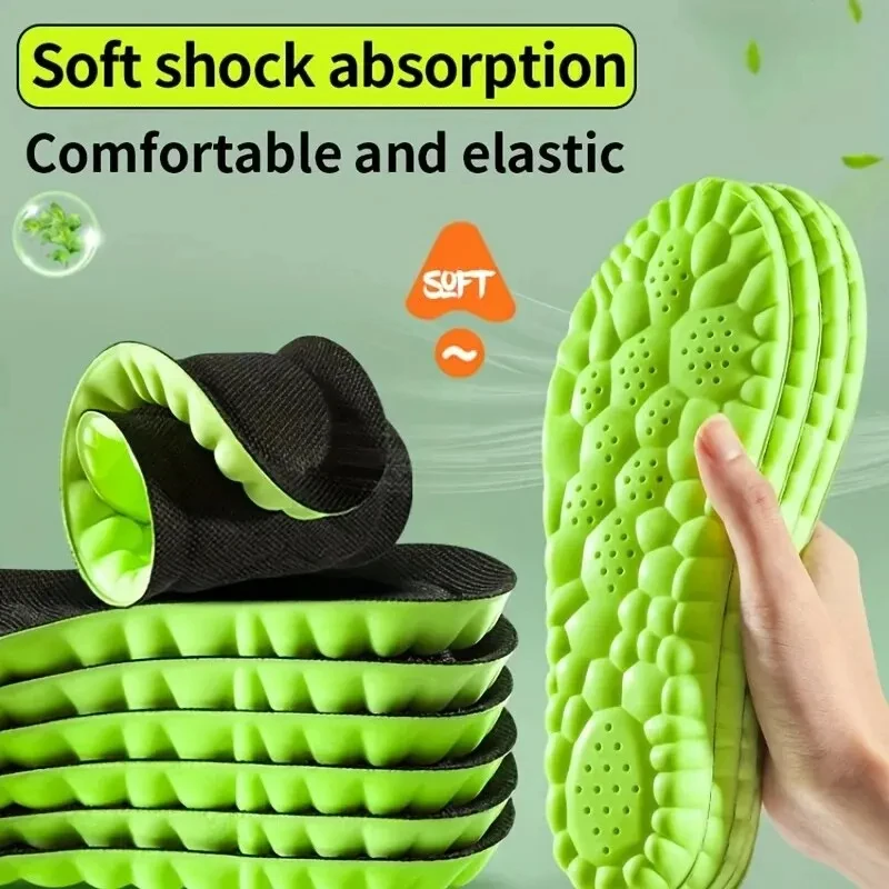 sport insoles sport orthopedic insoles sports insoles orthopedic insoles shoe insoles 4D Sport Insole Super Soft Shoes Sole Pads for Feet Shock Absorption Baskets Shoe Sole Arch Support Orthopedic Inserts