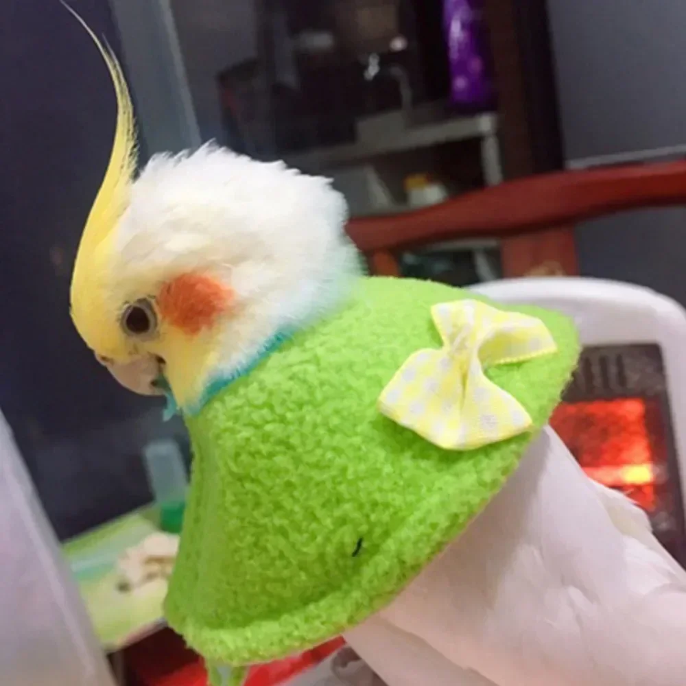 Bird Anti Bite Collar Parrot Neck Sleeve Elizabethan Circle Bird Recovery Collar Pad Neck Full Body Coverage ba&ntilde;era agaporni bird anti bite collar
