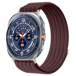 Nylon Loop Sport Band - Soft Adjustable Replacement Strap - Galaxy Watch 8 44mm (Smokey Mauve)