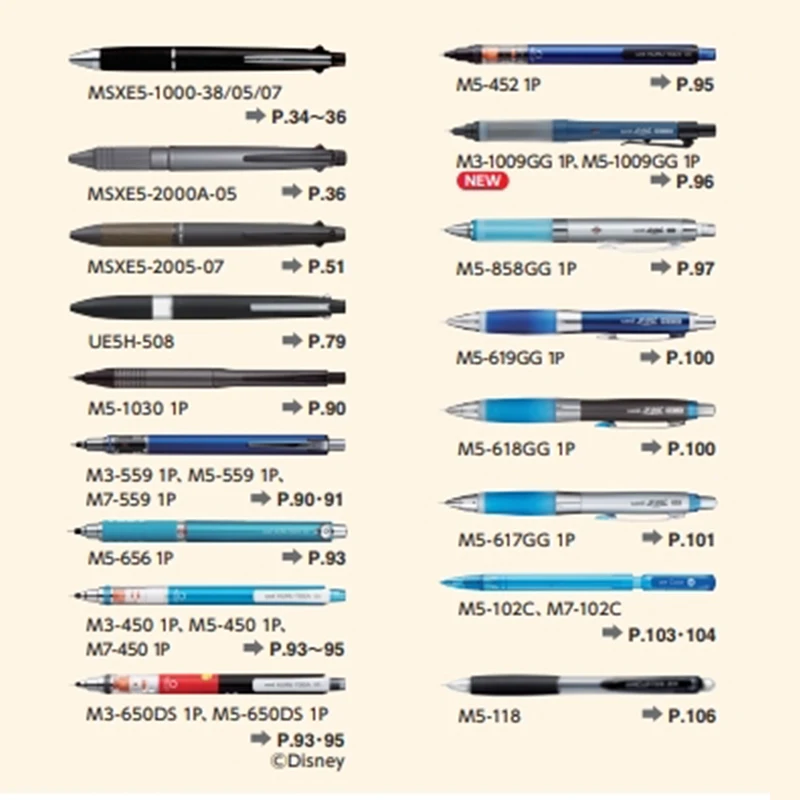 5pcs Japan UNI Eraser Refill Mechanical Pencil Head Small Eraser M5-559 Replacement Rubber Refill SKS Stationery pencil eraser