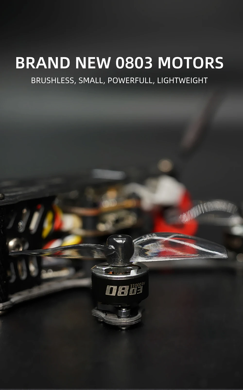 BRAND NEW 0803 MOTORS BRUSHLESS, SMALL,