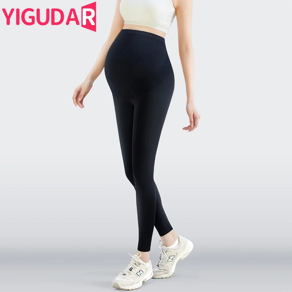 

High Waist pregnancy photoshoot Leggings Skinny Maternity clothes for pregnant women Belly Support Leggins Body Shaper Trousers