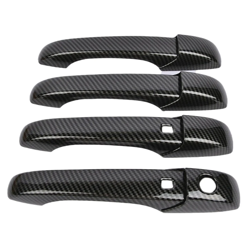 Car Door Handle Trim Door Handle With Carbon Pattern For Jeep Grand