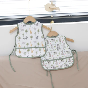 귀여운 아기 수유 턱받이, 방수 통기성 패션 타액 수건, 소년 소녀, 추수감사절 선물