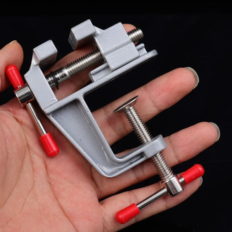 Vise Fixing Clip Screw Type Workbench Vise Flat Table Clip Pliers Multi-functional Toggle Clamp DIY Craft Mold Fixed Repair Tool 3