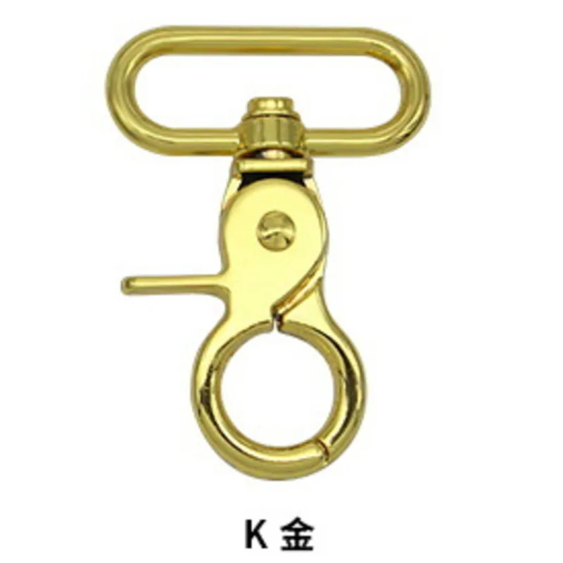 10Pcs Metal Bags Buckle Swivel Lobster Clasp Trigger Clip Snap Hook Handbag Hanger Key Chain DIY Sewing Accessories