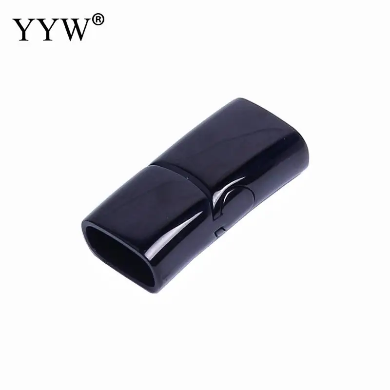 10pc Stainless Steel Magnetic Clasps For Diy Leather Bracelets Rope Charms Connector Buckle Jewelry Making Findings Accessories