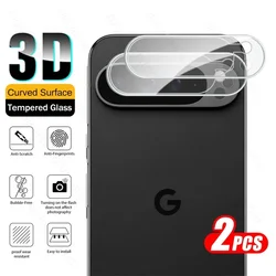 Dual Pack 3D Curved Camera Protector with HD Tempered Glass Lens Cover for Pixel 11 Pro XL (2PCS - 3D Lens Glass)