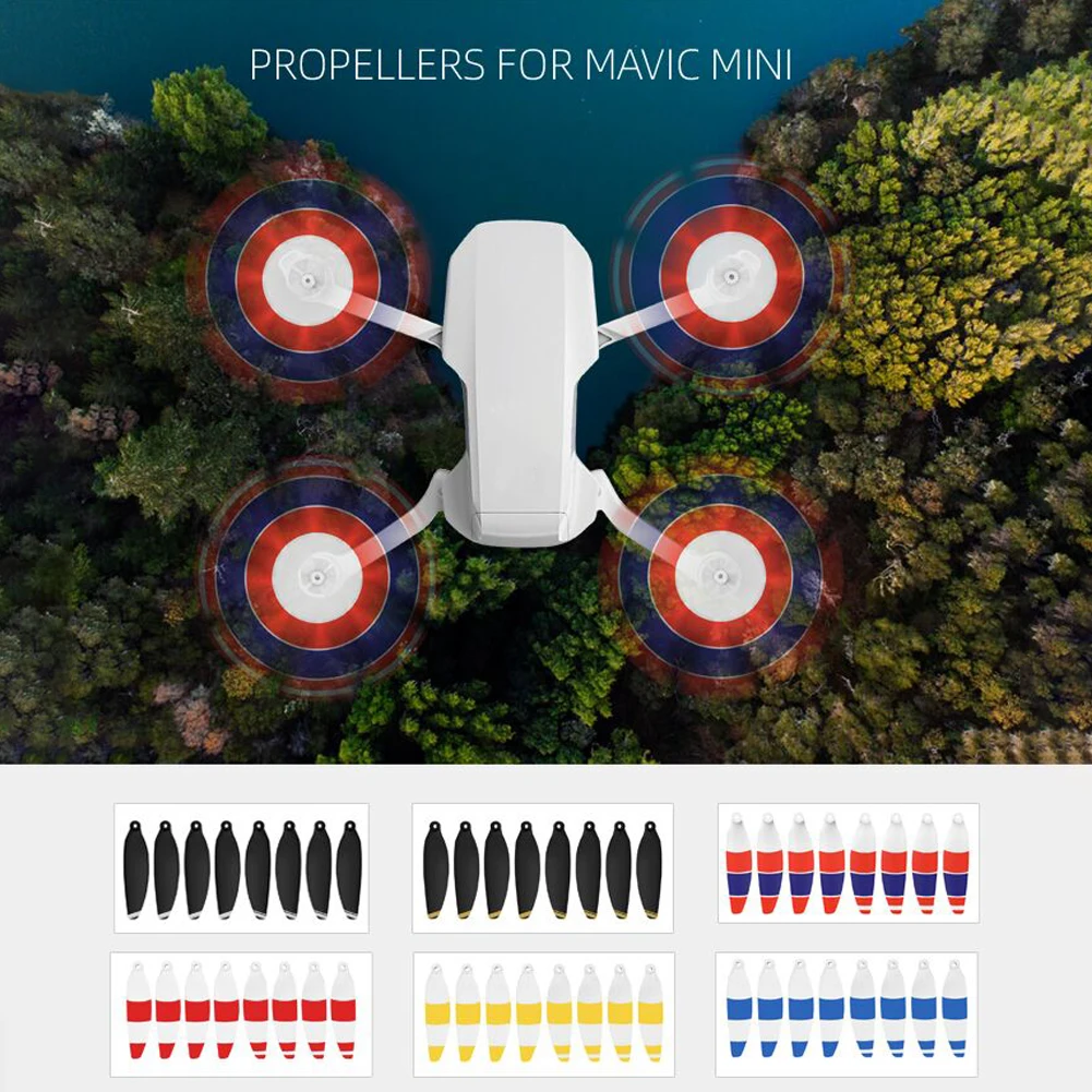 Mavic Mini RC 드론용 8개 4726F 플라스틱 프로펠러 프로펠러 블레이드 액세서리