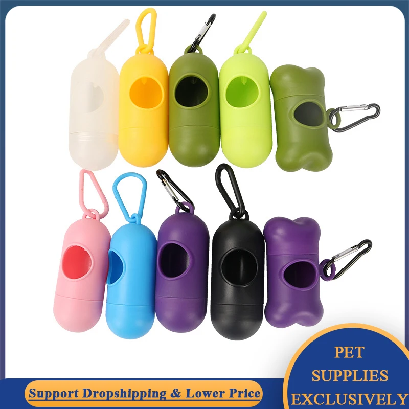 Dispenser Per Sacchetti Di Cacca Di Cane Zero Waste Bags Holder/Collector Dog Pooper Scooper Outdoor Puppy Cat Pick Up Organizer Strumento Per La Puli