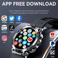 Reloj inteligente para hombre y mujer, dispositivo con tarjeta SIM de red 4G, cámara Dual, GPS, 1,39 pulgadas, Bluetooth, Wifi, NFC, llamadas, Google Play, IP67, Android - Imagen 3