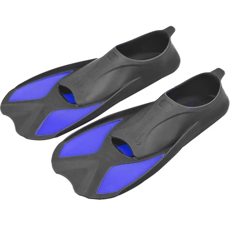 

Lightweight Scuba Fins Swimming Training Fins Swim Flippers Snorkeling Freestyle Foot Board Frog Shoes Short Training Fins For