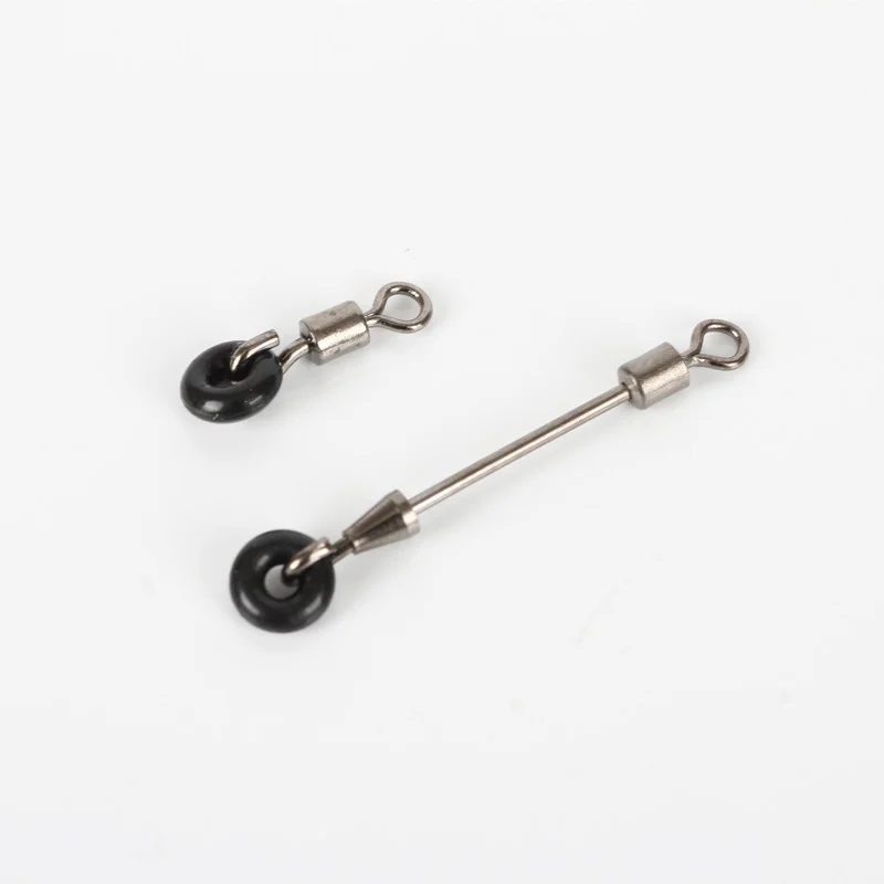 100 stücke Karpfen Angeln Runde gummi Rig Ring Interne Durchmesser 1,7mm 2,0mm 2,8mm Angelgerät Zubehör Schnell ändern O Ringe – Detail 5