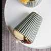 Ceramic Vase Vase with Green Striped Flowers Floral Arrangement Accessories Terrarium Living Room Home Decoration Accessories 3