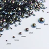 Mix 3D Nail Art Punk Silver Pearl Shape Gothic Design Luxury Charms Manicure Tips Rhinestones Decoration 5