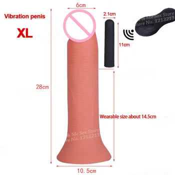 Vibrating penis-XL