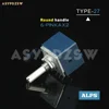 6-PIN Original ALPS Type-27 Round handle volume potentiometer RK27 10KA 20KA 50KA 100KA 250KA 1