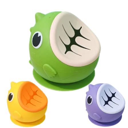 Children Silicone Food Storage Box Protable Kids & Pets Sippy Bowl Lottery Box Spill-proof Dishwasher Safe Baby Stuff BPA Free