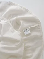 Wolfeel Spring Summer Women's Linen Cotton Dress Vintage  A-line Sling Dress Sexy Hot Girl V-neck Camisole RUFFLES Dress - Image 4