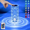 Crystal Table Lamp-Create Colorful Atmosphere Bedroom/living Room/party Through Remote And Touch Control Atmospheric Lamp LT035 1