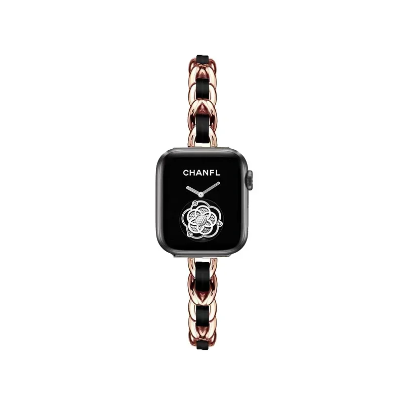 Premium Stainless Steel Watch Band - Elegant Metal Bracelet Strap