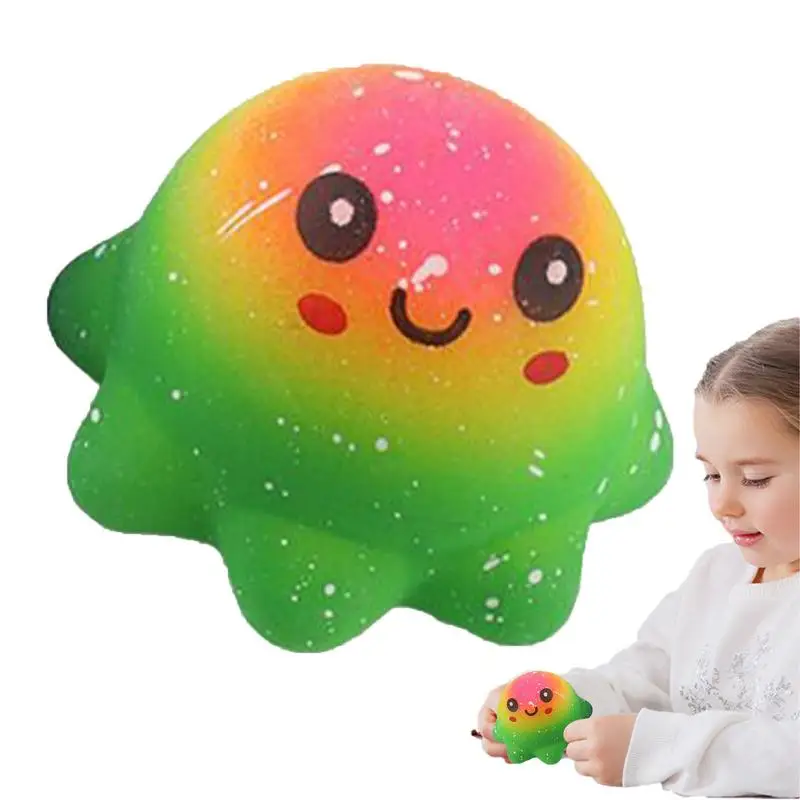 

Octopus Stretchy Toys Soft Octopus Fidget Rebound Sensory Toy Soft And Non-Sticky Cute Soft Pinch Toy Christmas Gift For Kids