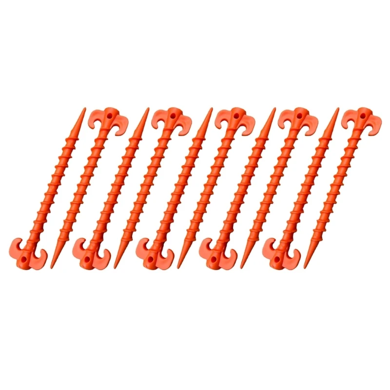 100 picchetti in plastica per e chiodo, per campeggio, accessori