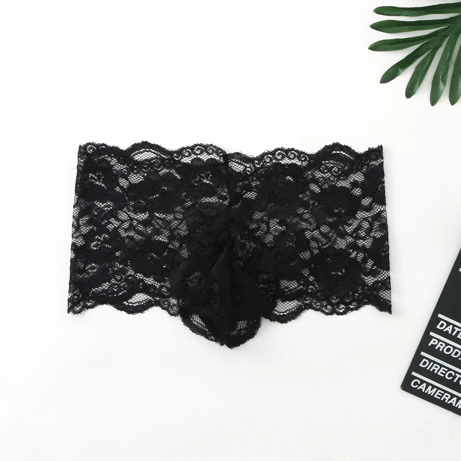 5pcs Men's Sexy Lace Boxer See Through Transparent Underwear Exotic Crossdressing Sissy Lingerie Breathable Penis Pouch Panties men underwear sexy panties