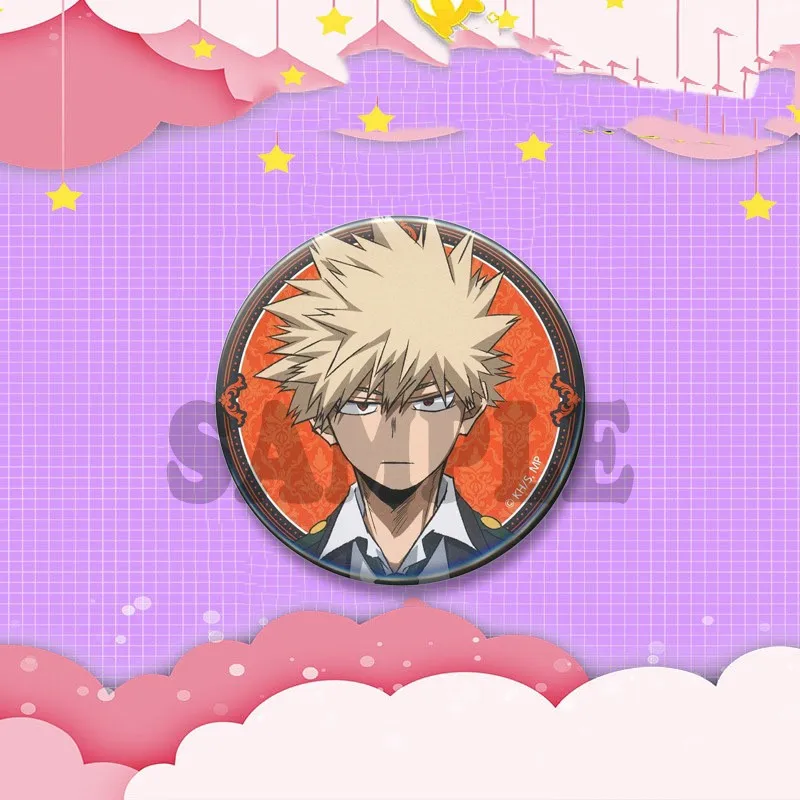 Cartoon Charakter Katsuki Bakugo Taste Brosche Kreative Anime Emaille Pins für Rucksack Kleidung Zubehör Abzeichen Schmuck Geschenke – Detail 12