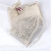 150 Pieces Drawstring Cotton Bags Muslin Bags,Tea Brew Bags (4 X 3 Inches) 2