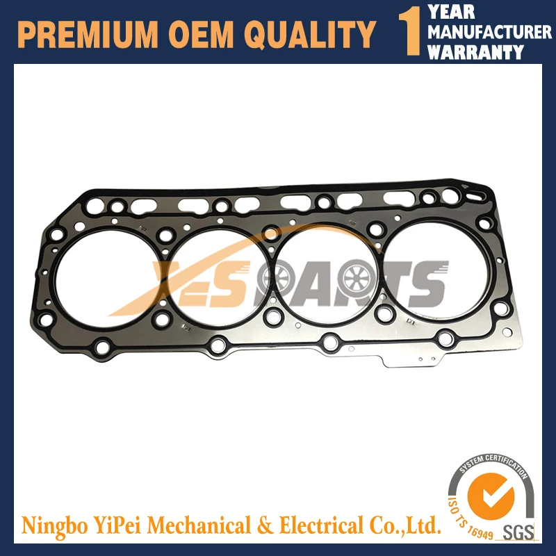 

Cylinder Head Gasket For Yanmar 4TNE86 Thermo King TK486E (Metal)