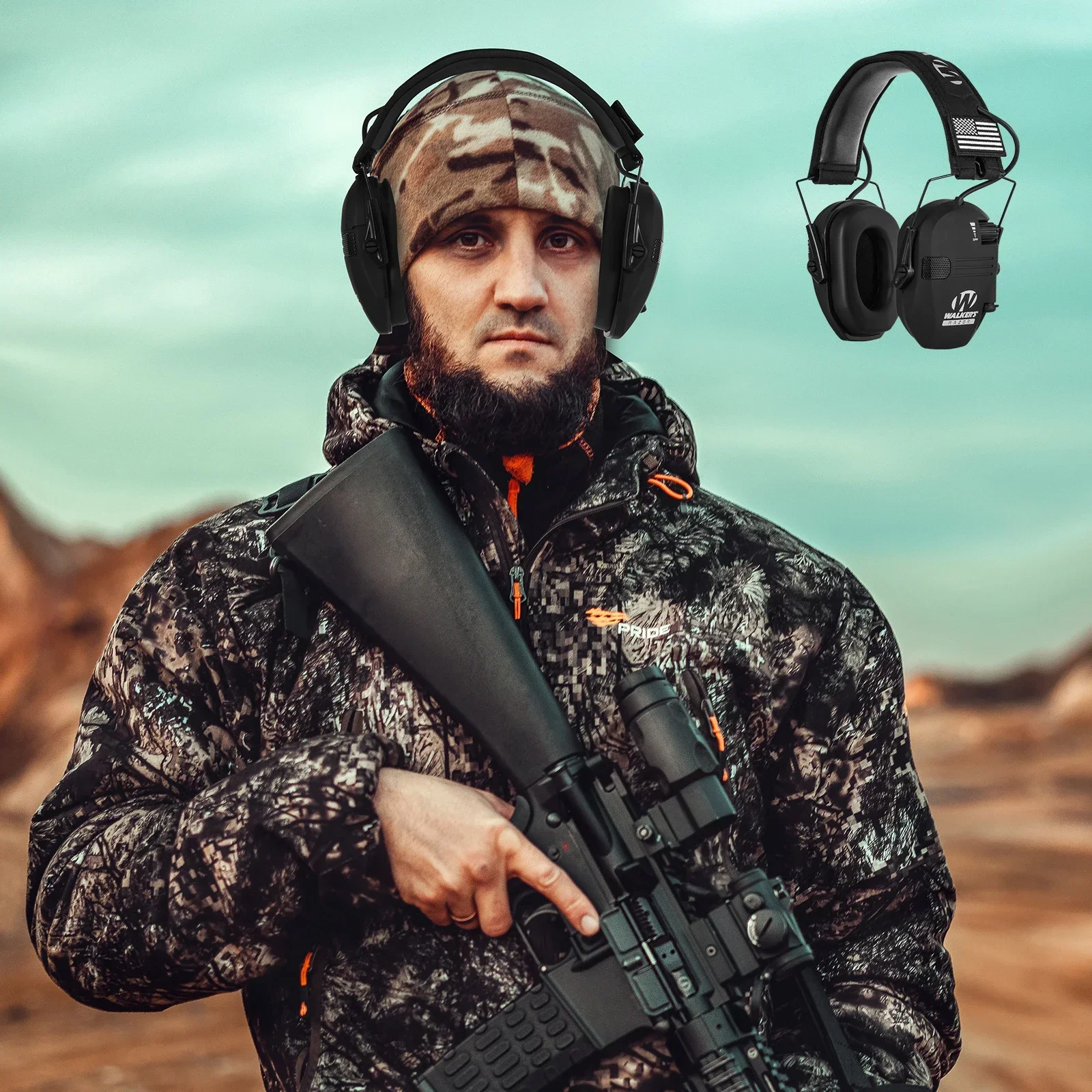 Electronic Shooting Earmuff Walker Sport Anti-noise Ear Protector Sound Amplification Tactical Hear Protective Headset Headphone images - 6