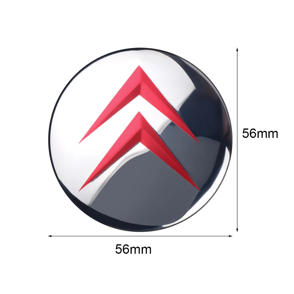 Sleek Car Wheel Center Cover Stickers - Auto Hub Cap Decoration Accessories