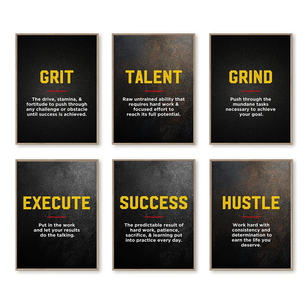 Современный мотивационный постер с цитатами, черный фон, золотой шрифт, горячая Распродажа, HD 6 комплектов, модная Картина на холсте, декор для комнаты и дома Современный мотивационный постер с цитатами, черный фон, золотой шрифт, горячая Распродажа, HD 6 комплектов, модная Картина на холсте, декор для комнаты и дома